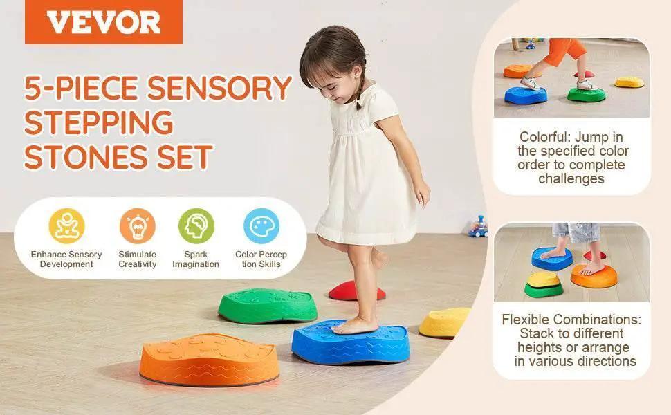  VEVOR 5PCS Balance Stepping Stones for Kids Playtime Fun -  ToylandEU™