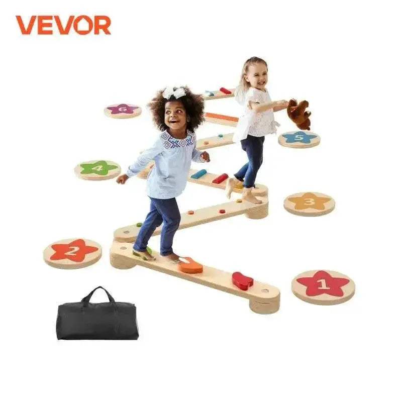 VEVOR 6 PCS Balance Beam Stepping Stones for Kids 2-6 - ToylandEU