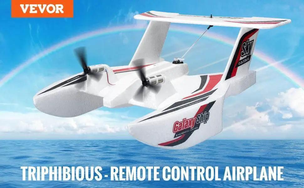  VEVOR EPP Foam RC Plane 2.4G 3CH Amphibious Toy Plane -  ToylandEU™