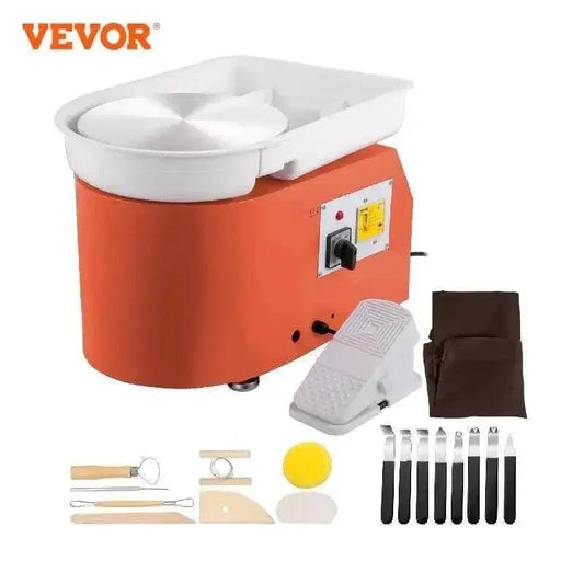  VEVOR Electric Pottery Wheel Machine 28cm 350W Foot Pedal -  ToylandEU™