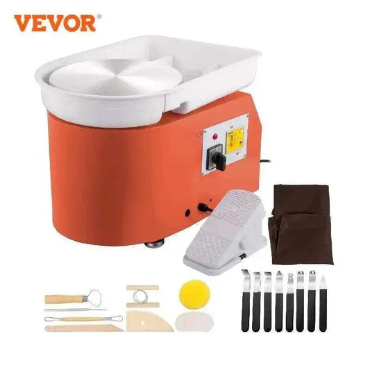  VEVOR Electric Pottery Wheel Machine 28cm 350W Foot Pedal -  ToylandEU™