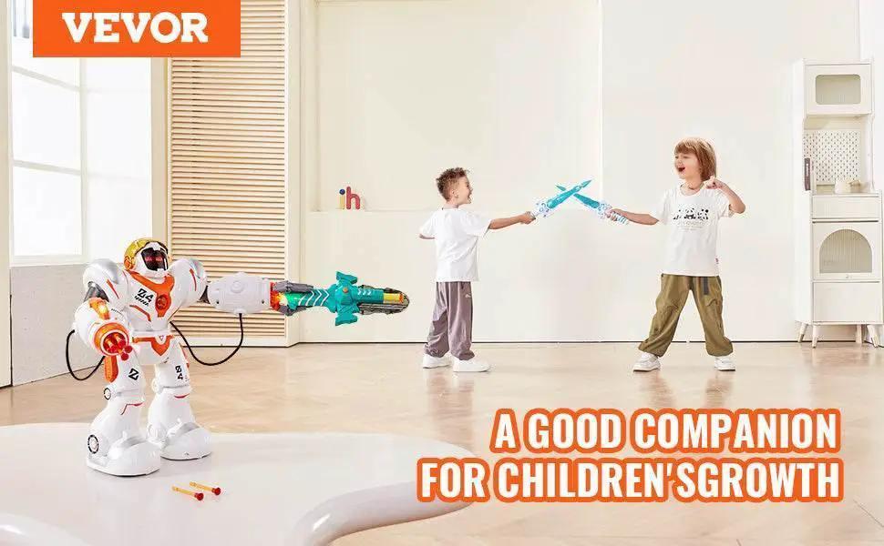  VEVOR Interactive Battle Robot for Kids - Programmable Remote Control Walking and Dancing Toy with Shooting Feature -  ToylandEU™