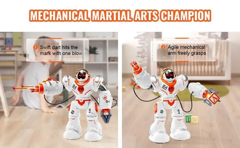  VEVOR Interactive Battle Robot for Kids - Programmable Remote Control Walking and Dancing Toy with Shooting Feature -  ToylandEU™
