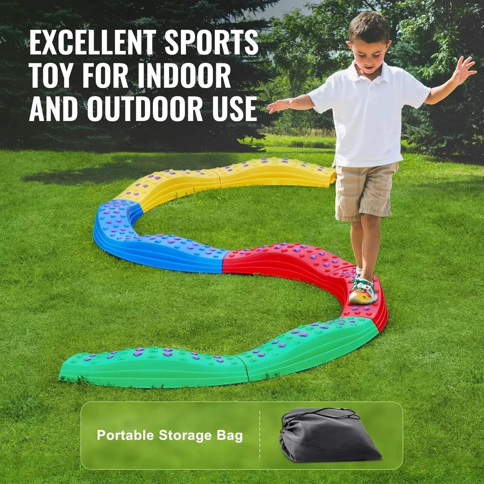  VEVOR Kids Balance Beam Toddler Stepping Stones Boards -  ToylandEU™