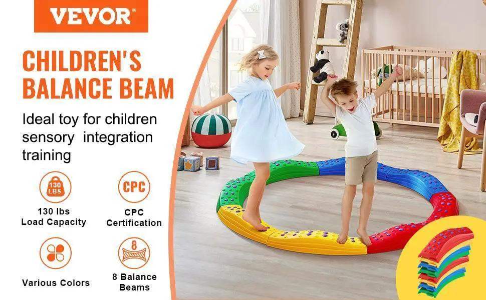  VEVOR Kids Balance Beam Toddler Stepping Stones Boards -  ToylandEU™