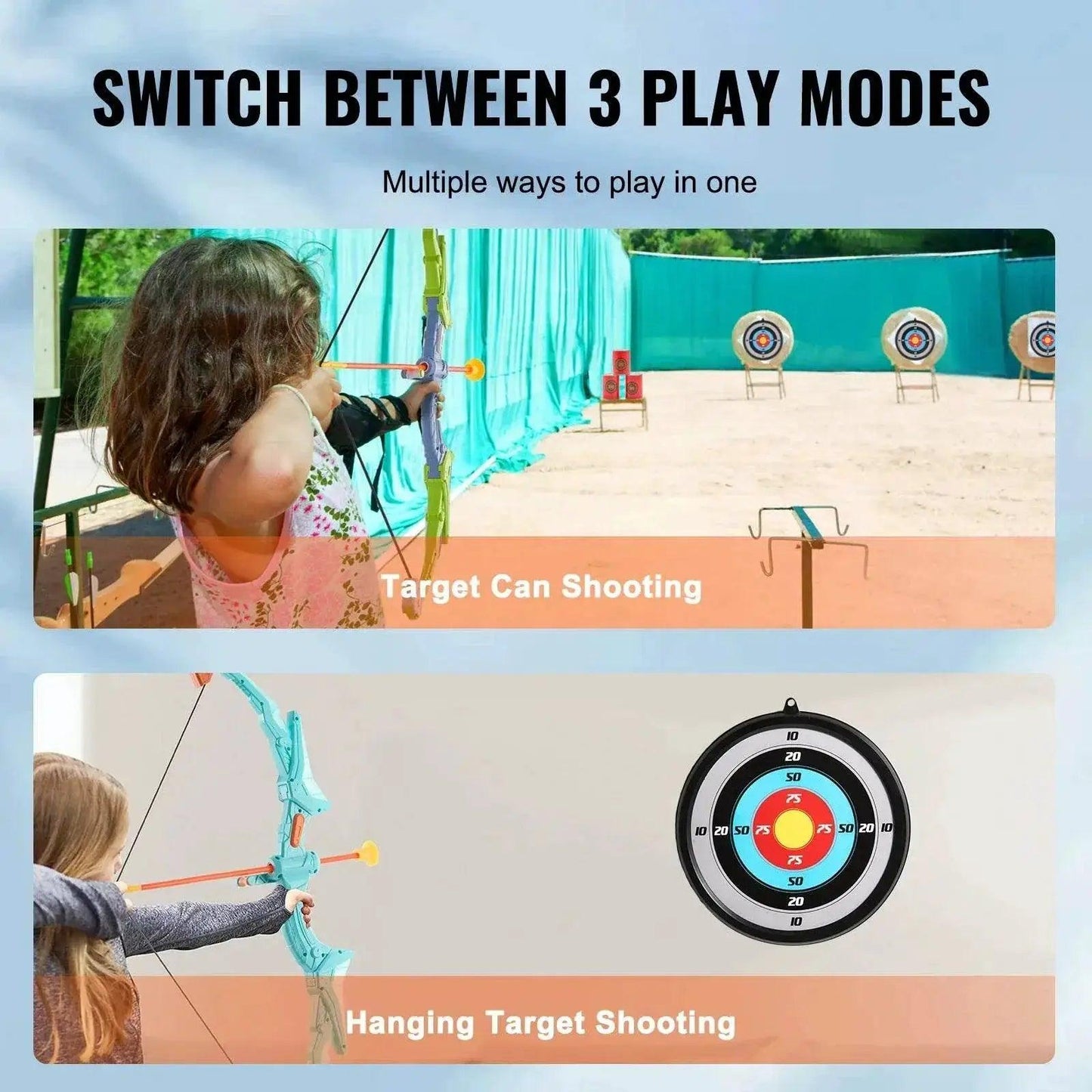  VEVOR Kids Bow and Arrow Set with LED Light Up Toys -  ToylandEU™