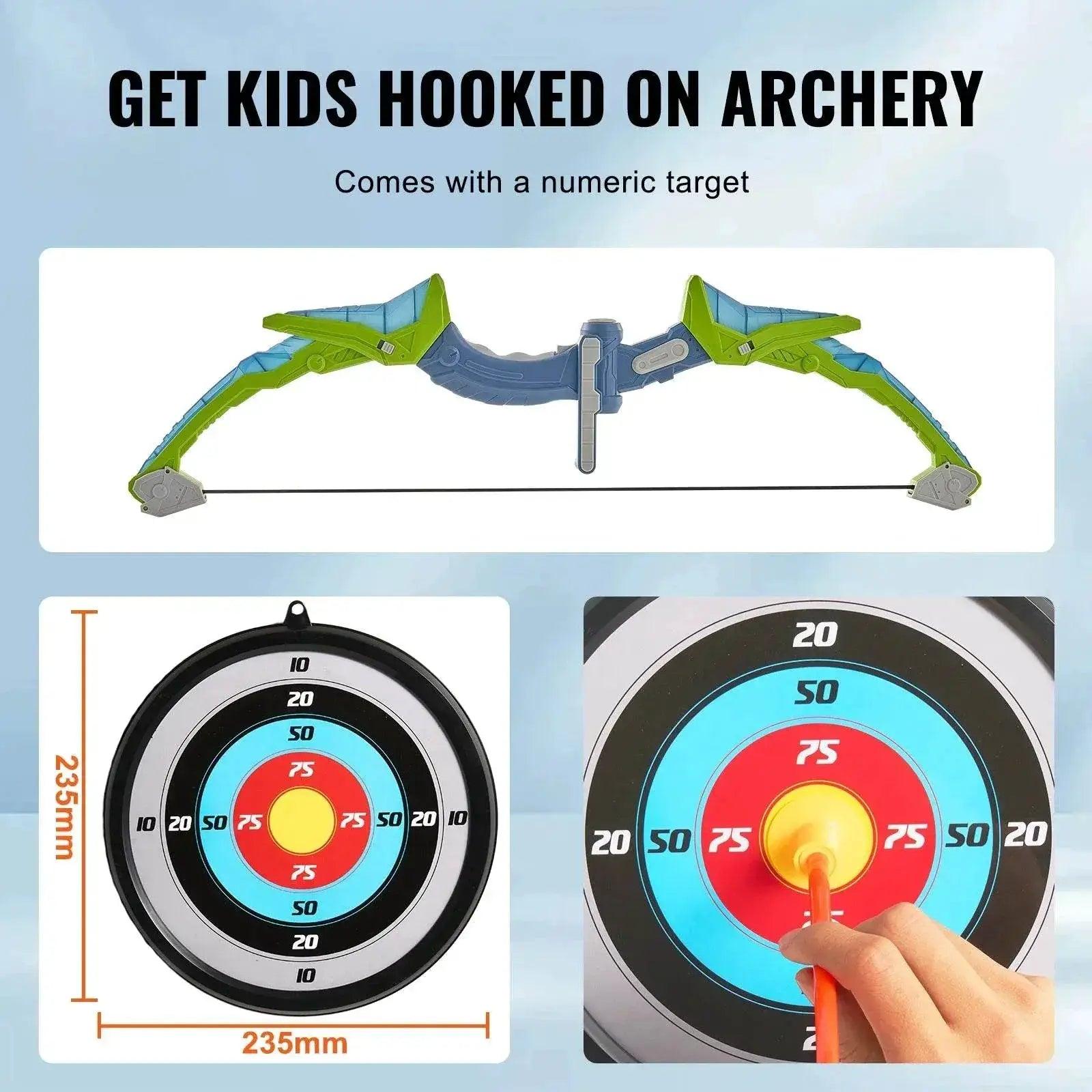  VEVOR Kids Bow and Arrow Set with LED Light Up Toys -  ToylandEU™