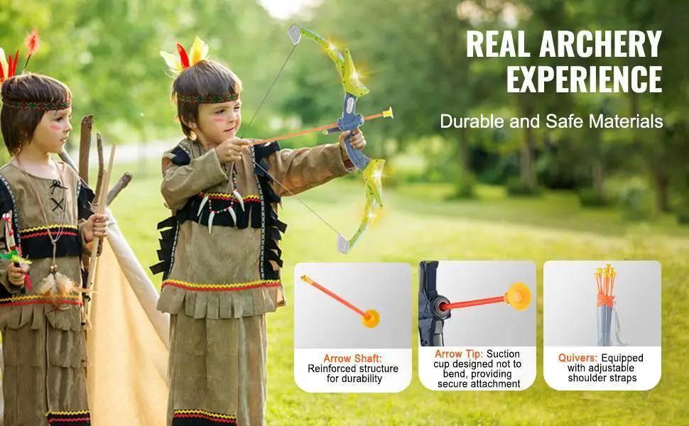  VEVOR Kids Bow and Arrow Set with LED Light Up Toys -  ToylandEU™