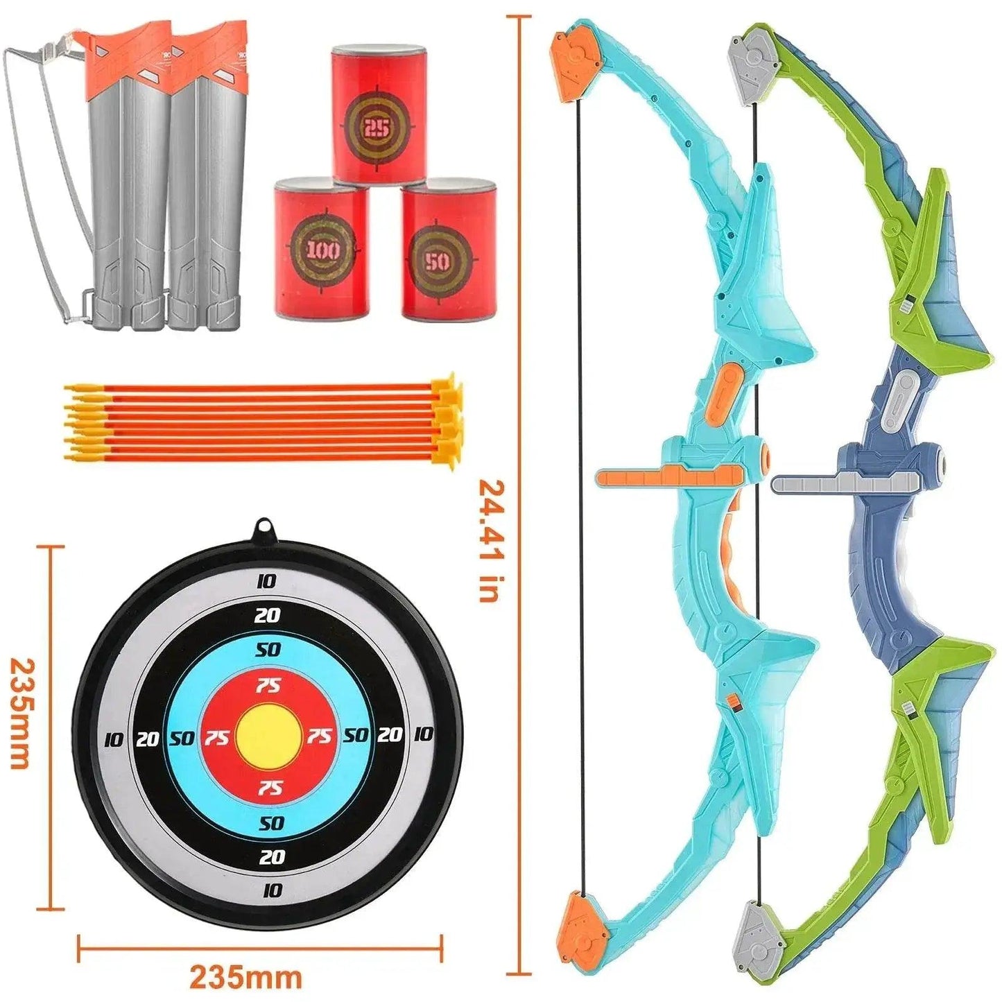  VEVOR Kids Bow and Arrow Set with LED Light Up Toys -  ToylandEU™