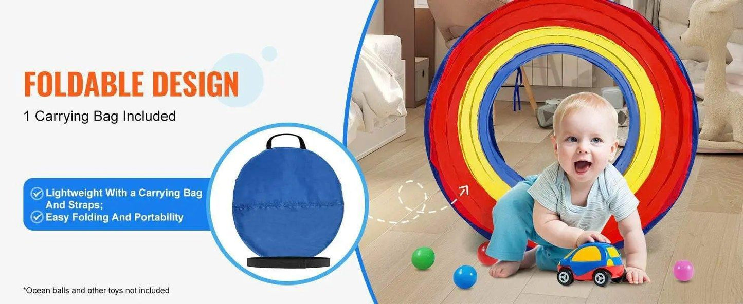  VEVOR Kids Play Tunnel Tent for Toddlers Indoor Outdoor Game -  ToylandEU™