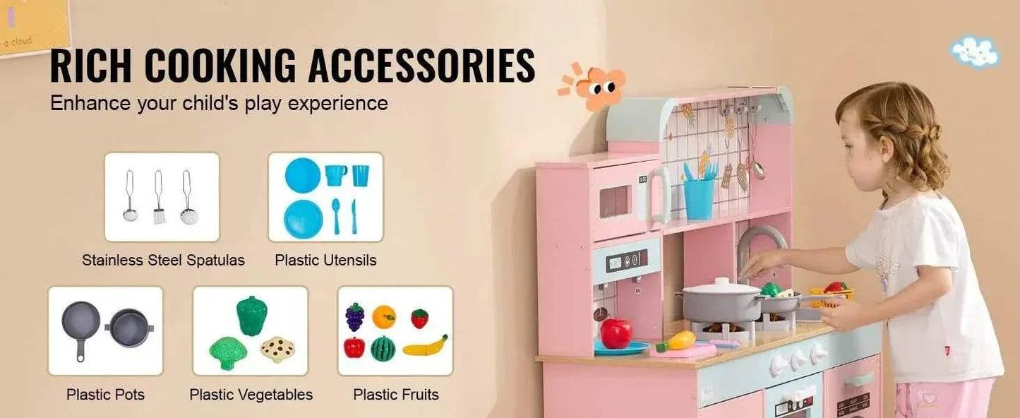  VEVOR Pretend Play Cooking Toy for Kids Chef Playset -  ToylandEU™