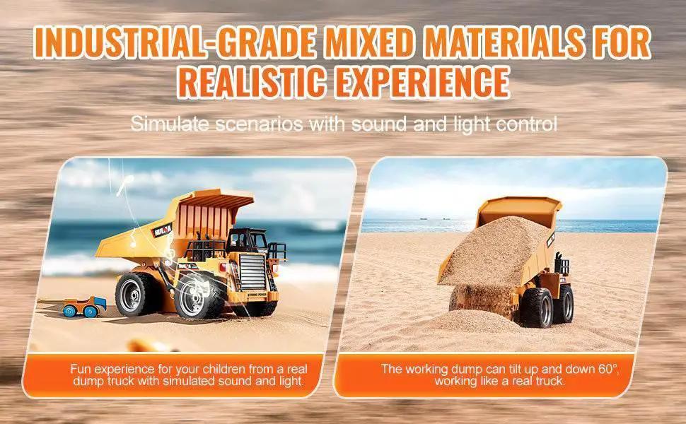  VEVOR RC Car Children Toys Remote Control Dump Truck Gift -  ToylandEU™