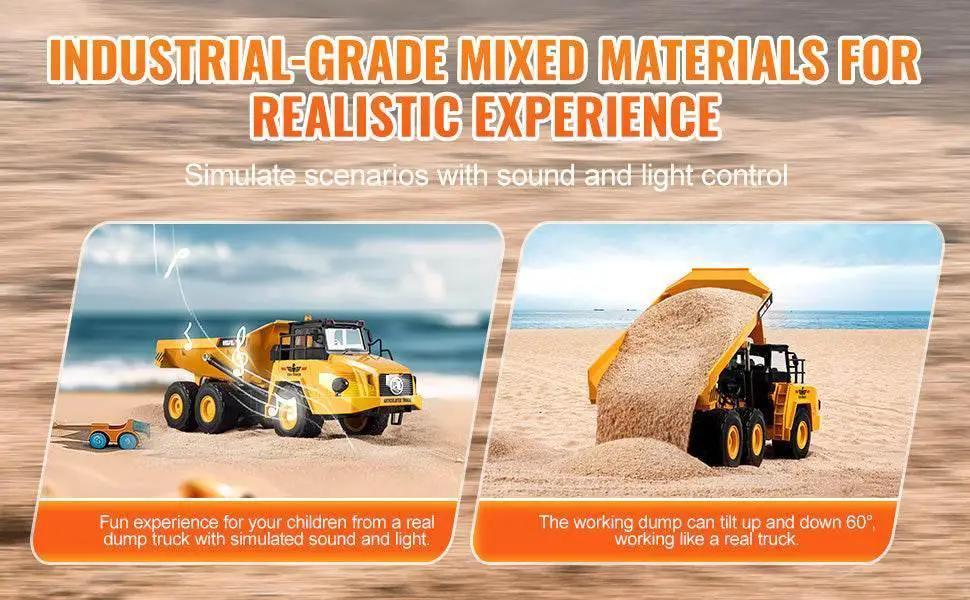  VEVOR RC Dump Truck Remote Control Car for Kids Fun -  ToylandEU™