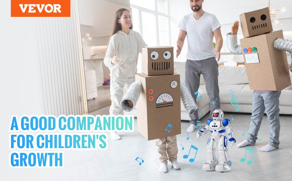 VEVOR Remote Control Dancing Robot Toy with Gesture Sensor for Kids 3+ - Fun Singing and Walking Action Figure Gift - ToylandEU