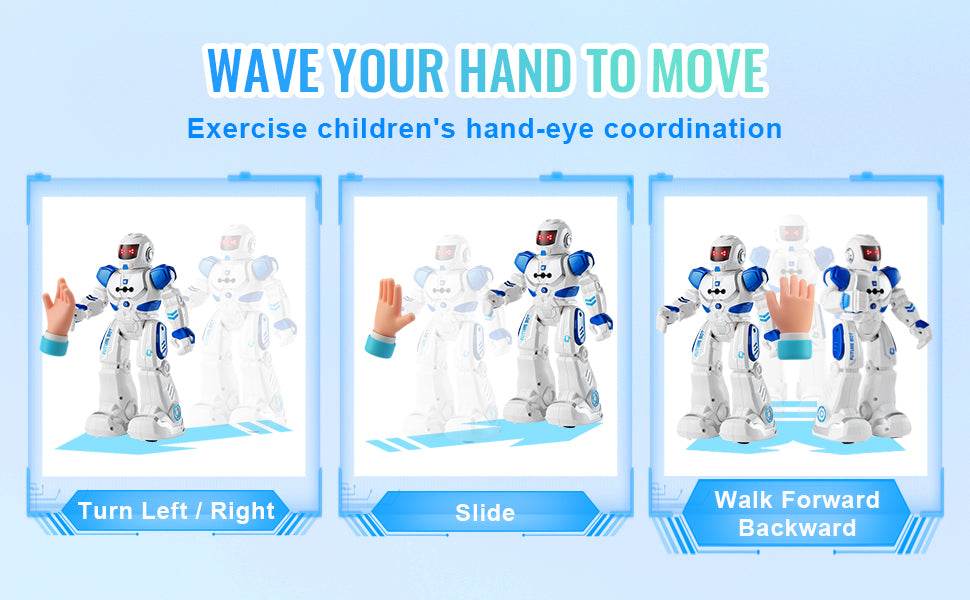 VEVOR Remote Control Dancing Robot Toy with Gesture Sensor for Kids 3+ - Fun Singing and Walking Action Figure Gift - ToylandEU