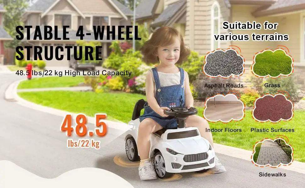VEVOR Ride On Push Car Classic Kids Ride On Toy Car for Toddlers Ages 1-3 - ToylandEU
