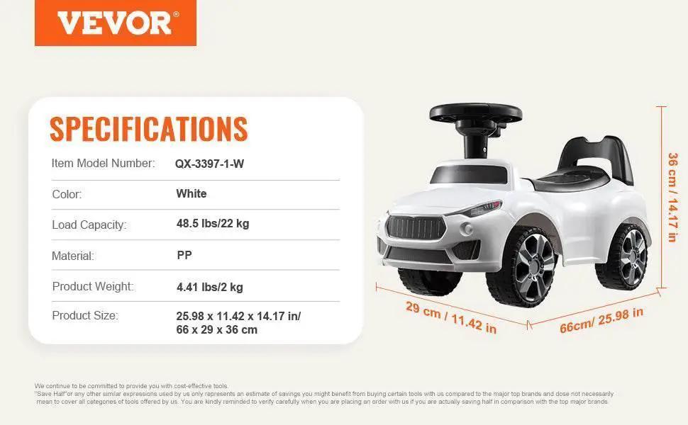  VEVOR Ride On Push Car Classic Kids Toy for Ages 1-3 -  ToylandEU™