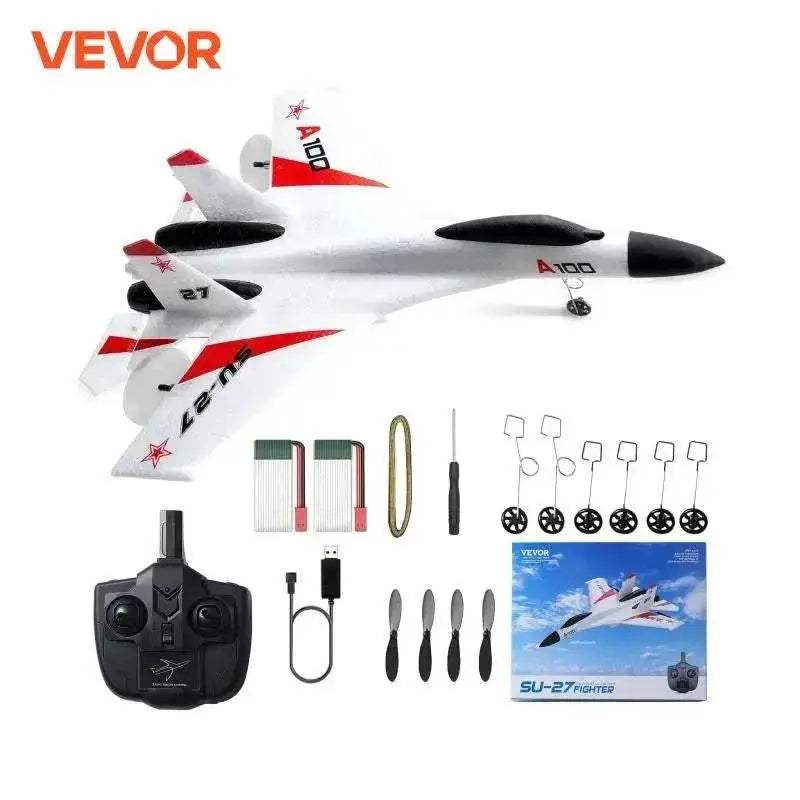  VEVOR SU27 RC Plane 2.4G Glider Airplane with 2 Batteries -  ToylandEU™