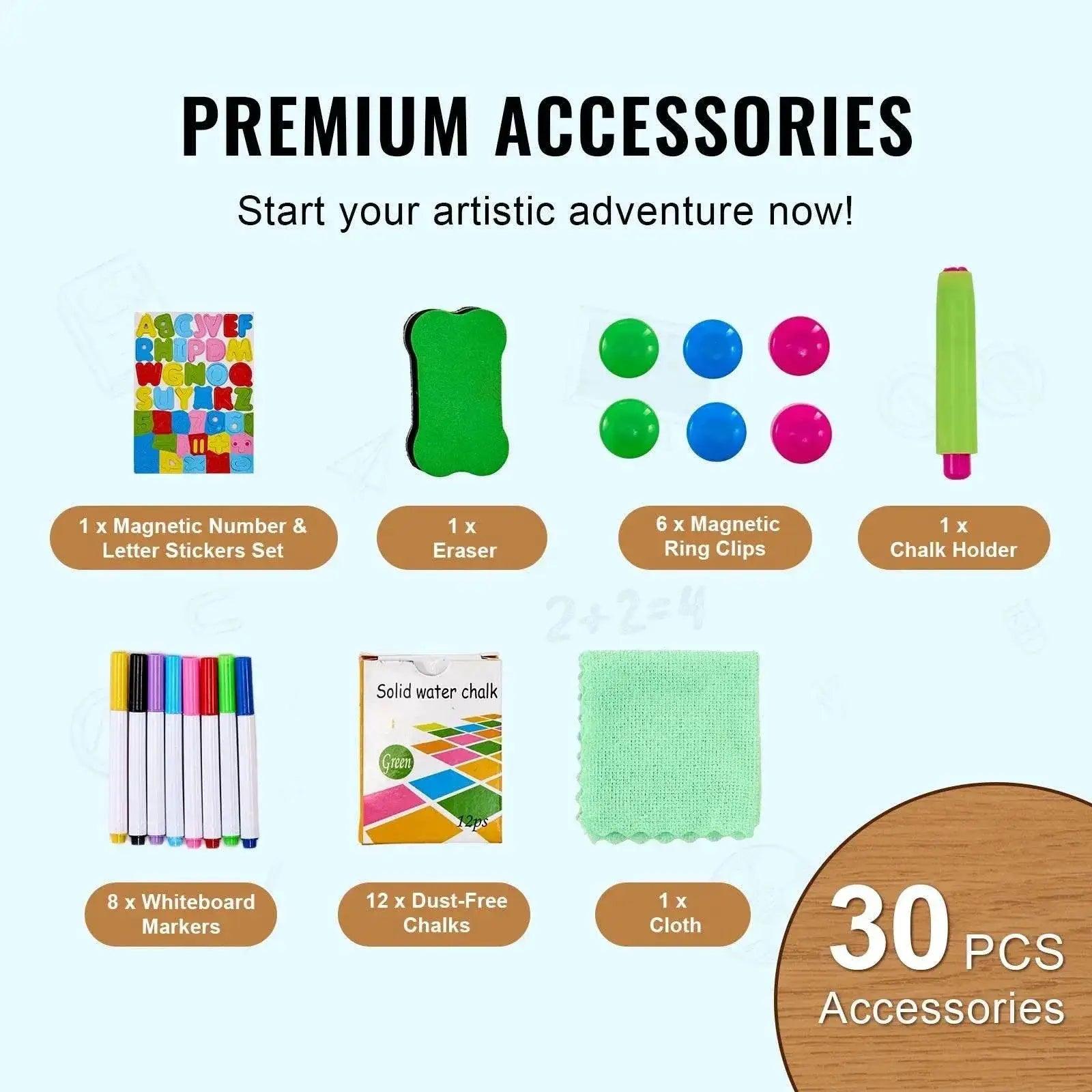  VEVOR Standing Magnetic Drawing Board Easel for Kids -  ToylandEU™