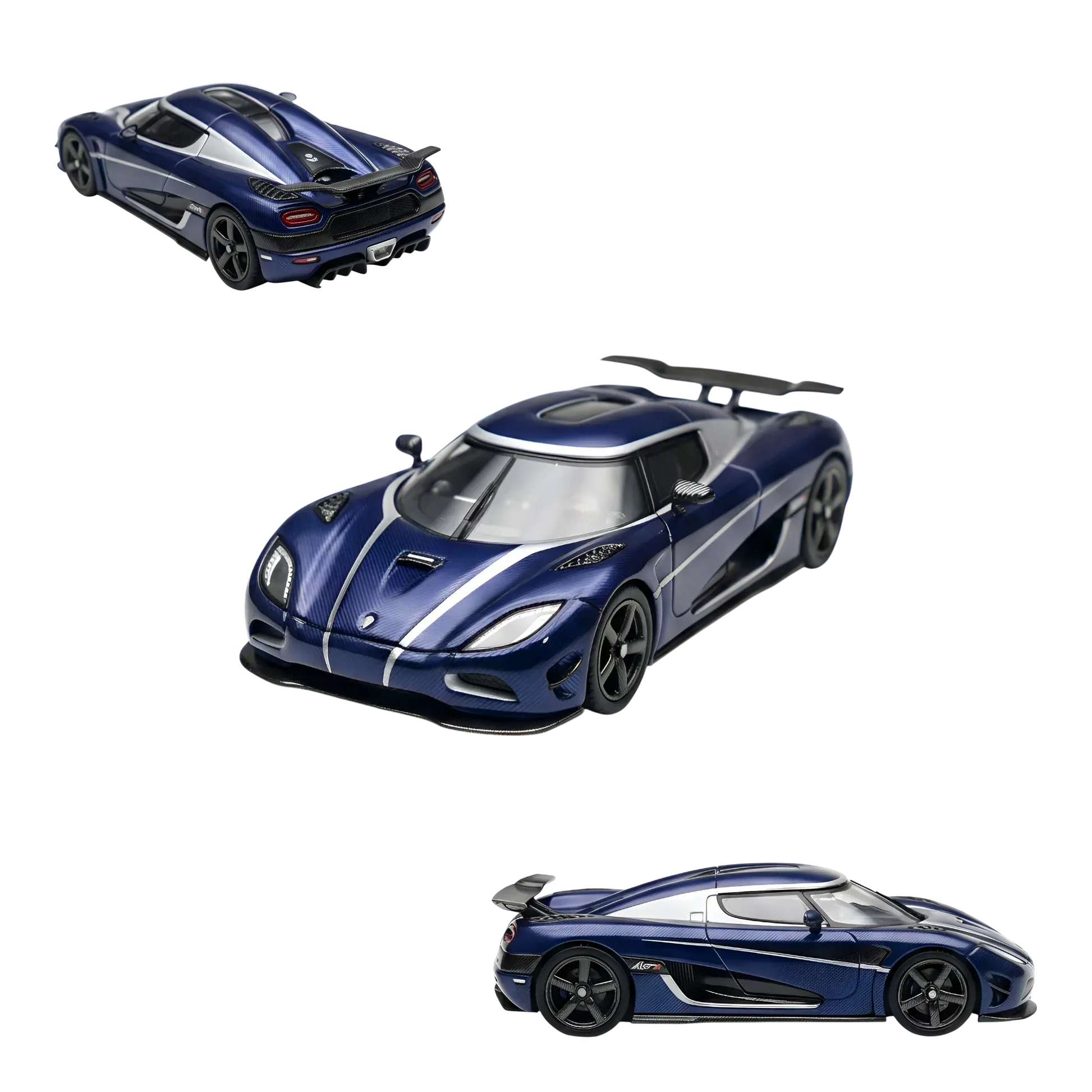 VMB Agera R Blue Carbon 1:64 - ToylandEU