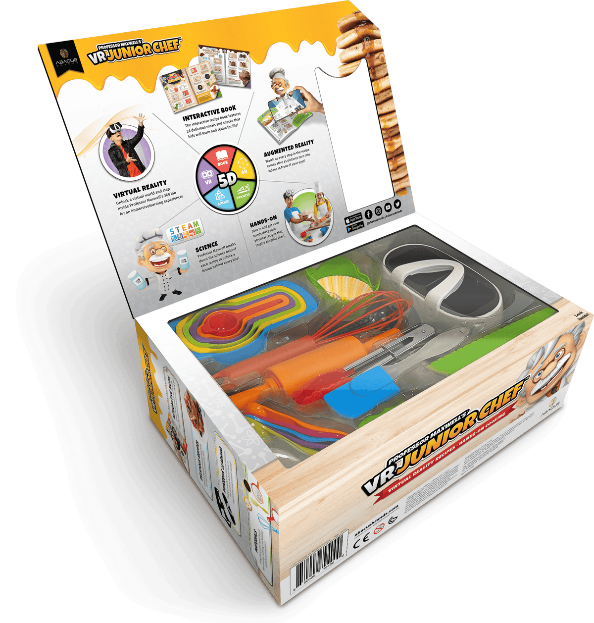 VR Cooking Kit for Kids | 24 Food Science Recipes | Toylandeu™