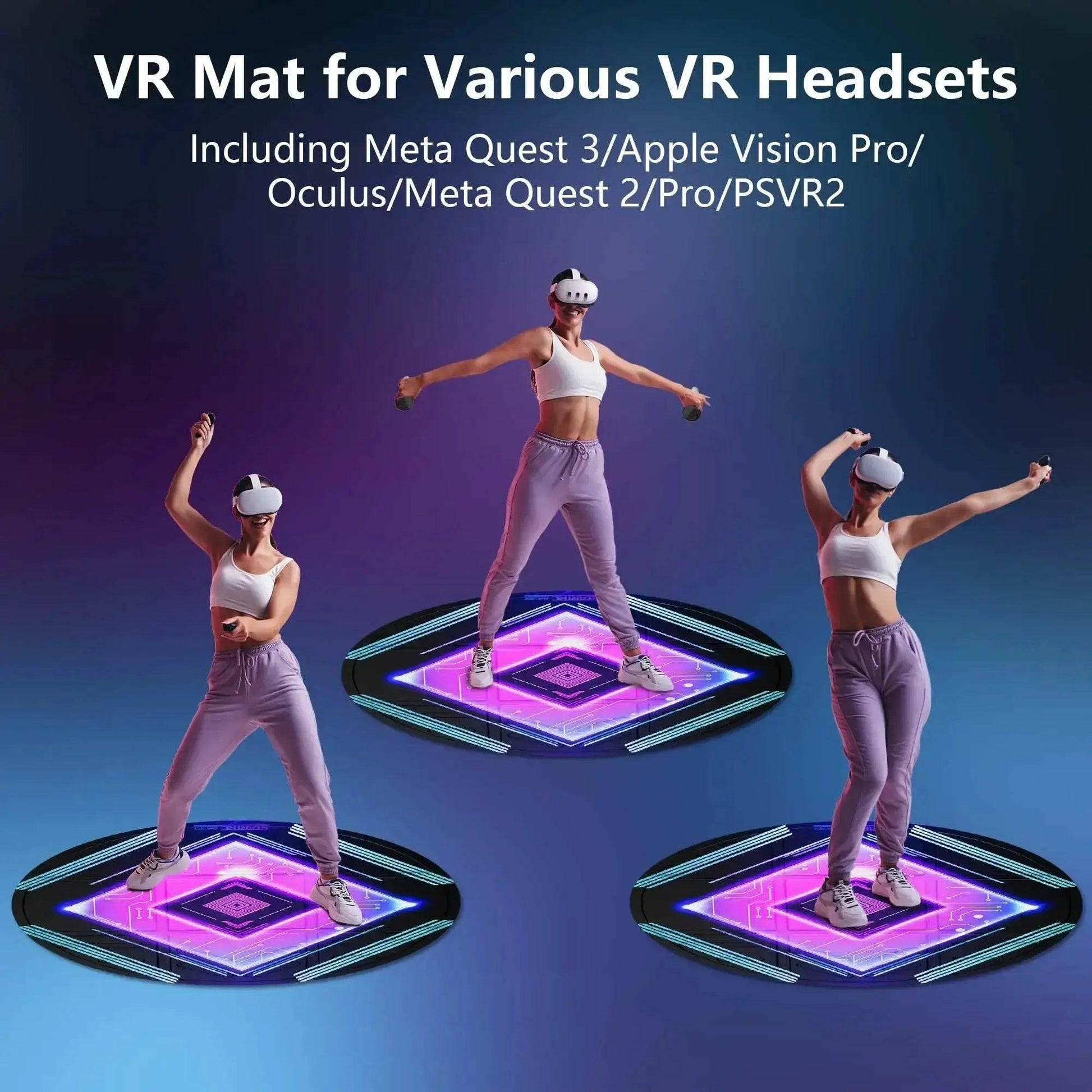  Universal VR Dance Floor Mat Non Slip PU Protection -  ToylandEU™