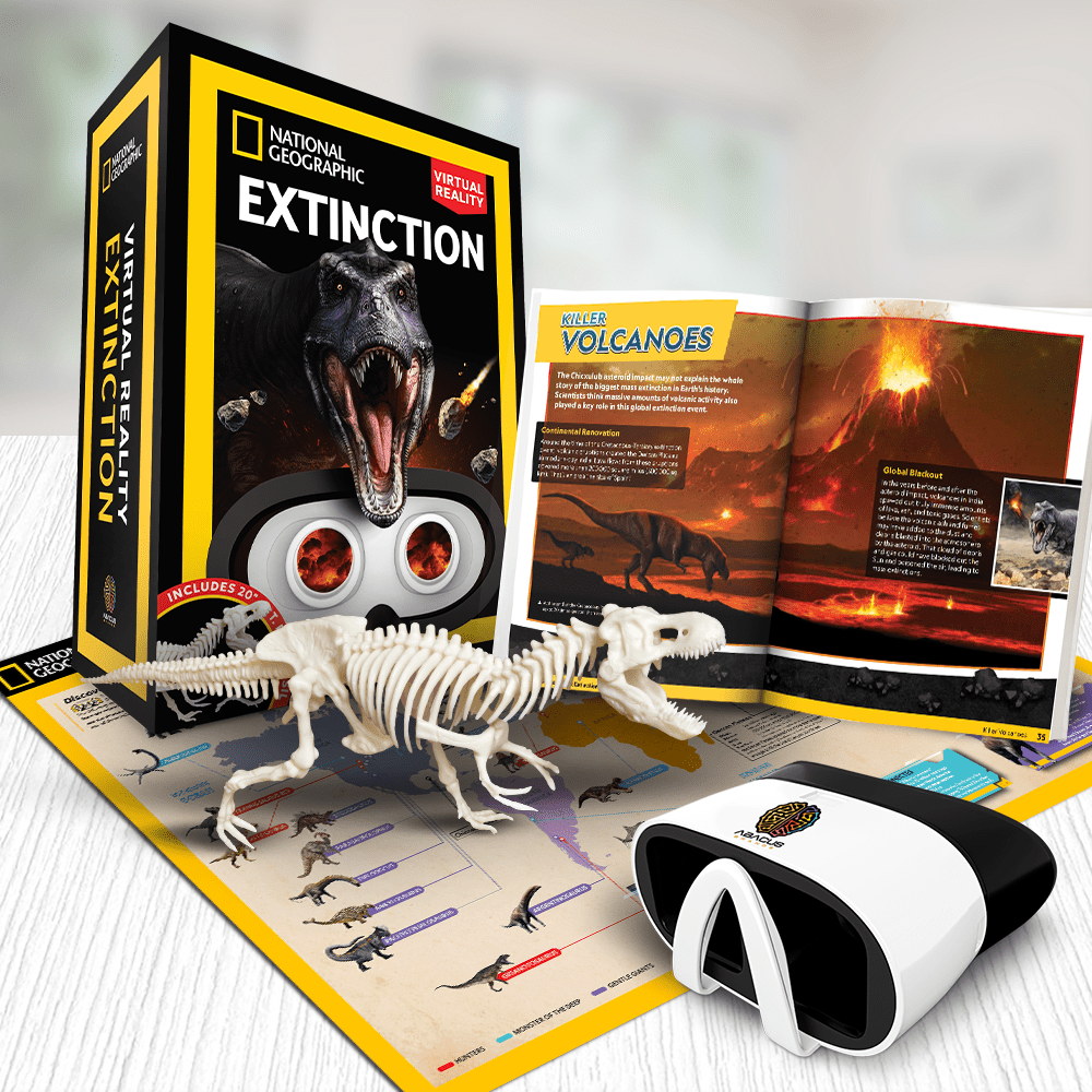 VR Dinosaur Educational Toy | Immersive 3D Dinosaurs | Toylandeu™