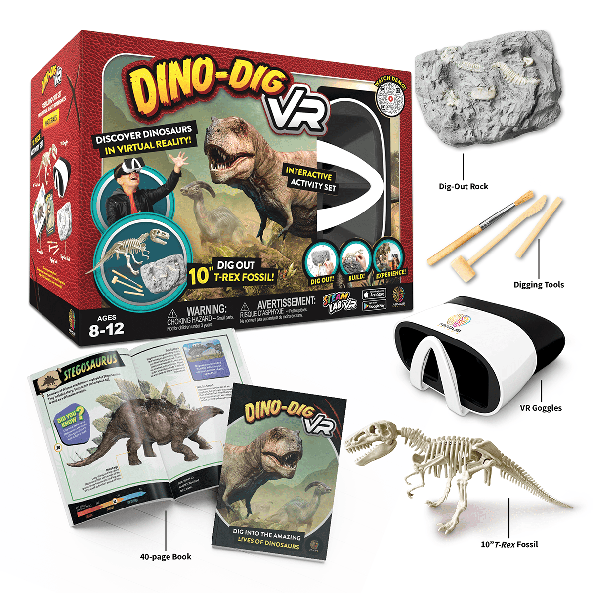 VR Dinosaur Kit | STEM Educational | Toylandeu™