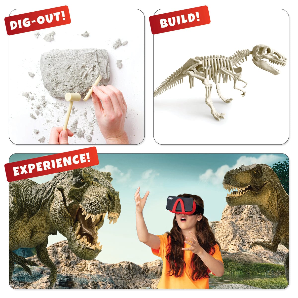 VR Dinosaur Kit | STEM Educational | Toylandeu™