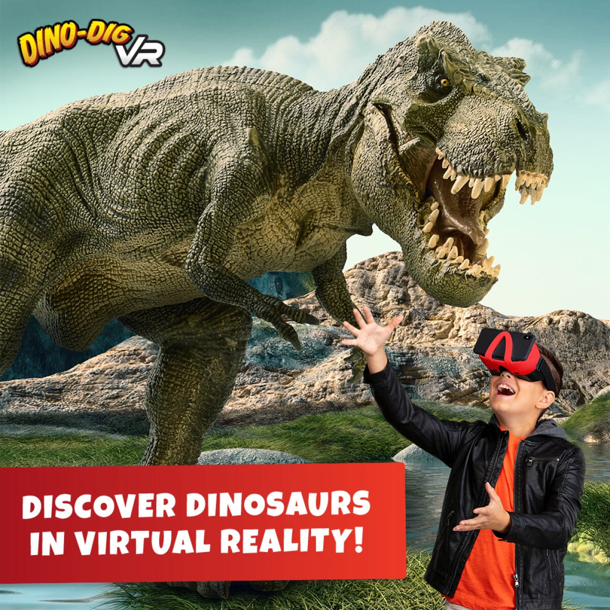 VR Dinosaur Kit | STEM Educational | Toylandeu™