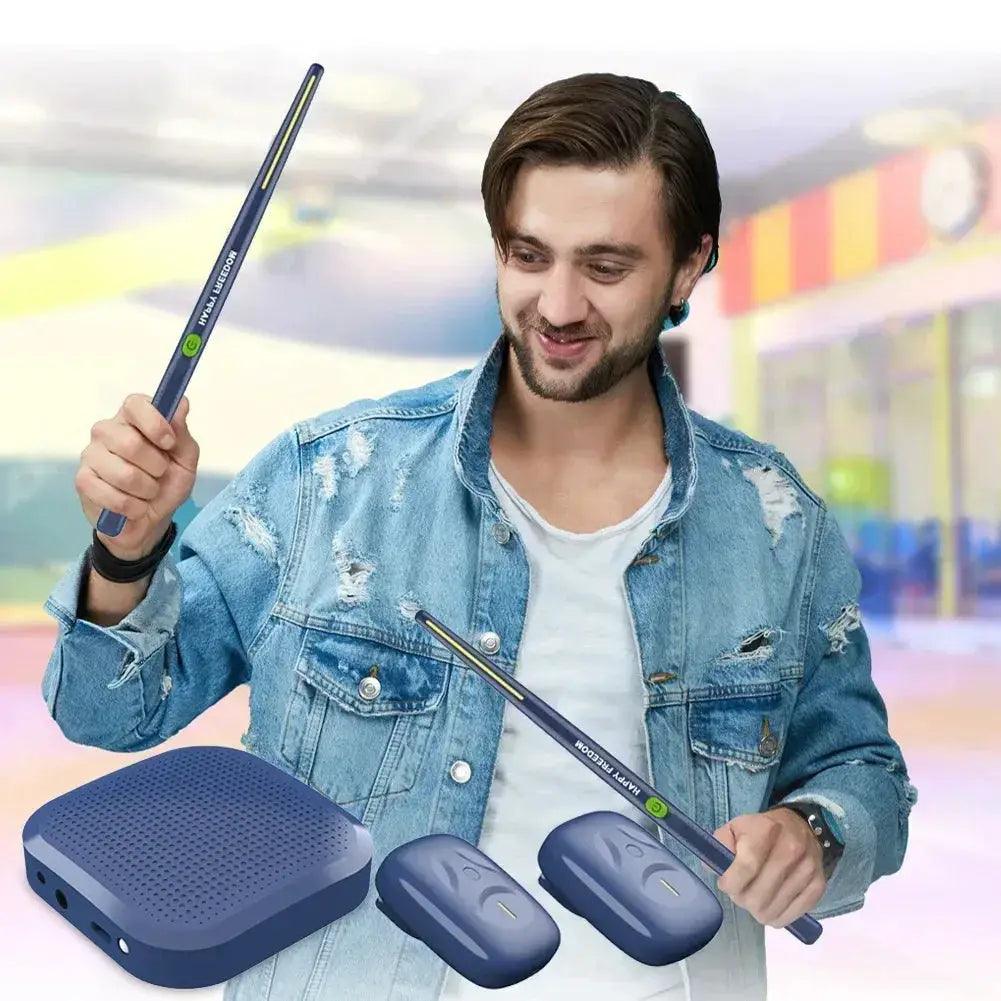  Wireless VR Drum Kit With Electronic Air Drumsticks -  ToylandEU™