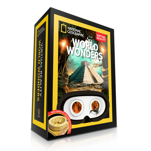 VR Educational Kit | World Wonders Book & 3D Puzzle | Toylandeu™
