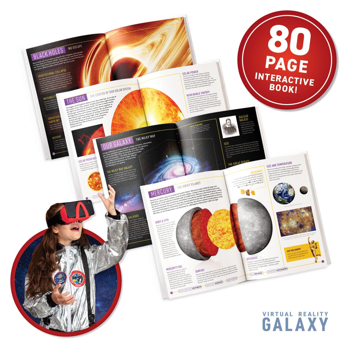 VR Goggles for Kids | 3D Planetarium | Toylandeu™