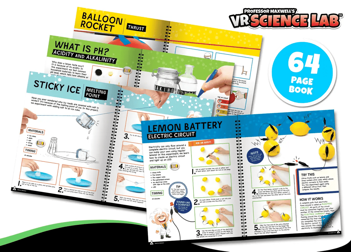 VR Science Kit for Kids | VR Goggles Included | Toylandeu™
