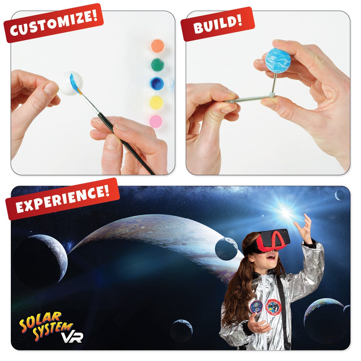 VR Solar Kit | Immersive Space Tour | Toylandeu™
