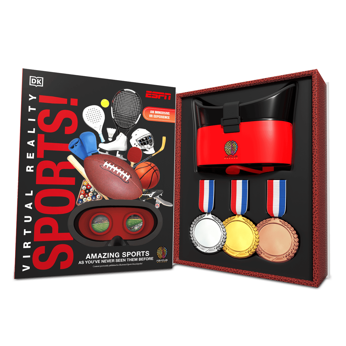 VR Sports Learning Kit | ESPN VR & DK Book | Toylandeu™