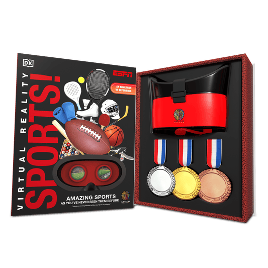 VR Sports Learning Kit | ESPN VR & DK Book | Toylandeu™