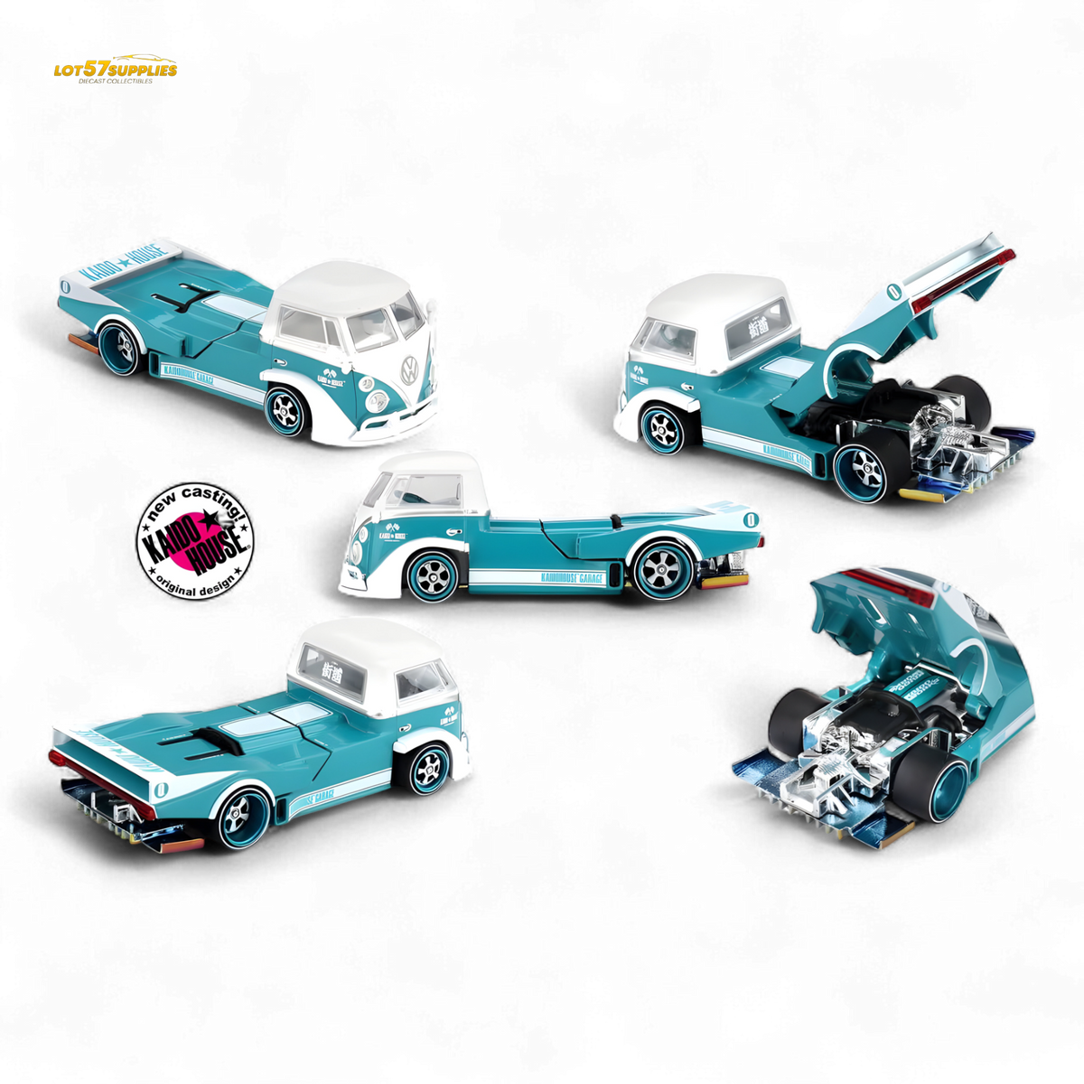 VW T1 Diecast Car | 1:64 Scale | Toylandeu™