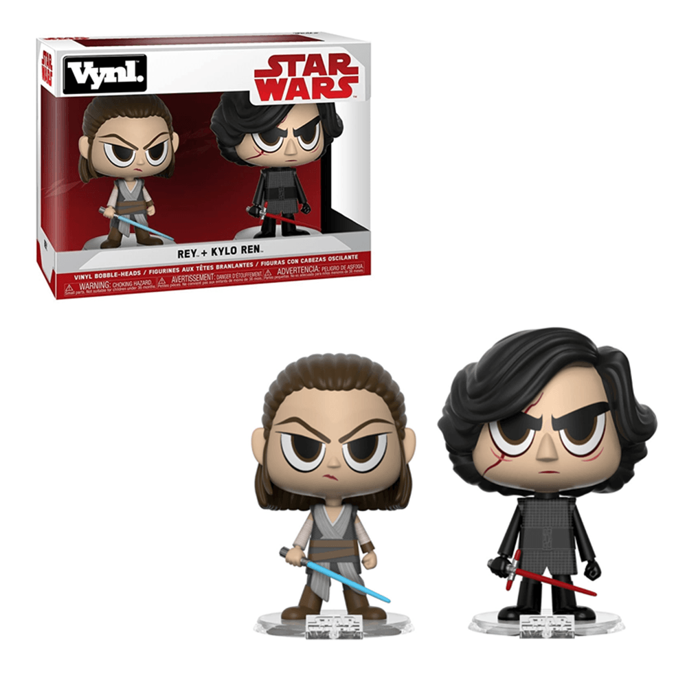 VYNL Rey Kylo Ren | Two Pack Vinyl Figures | Toylandeu™