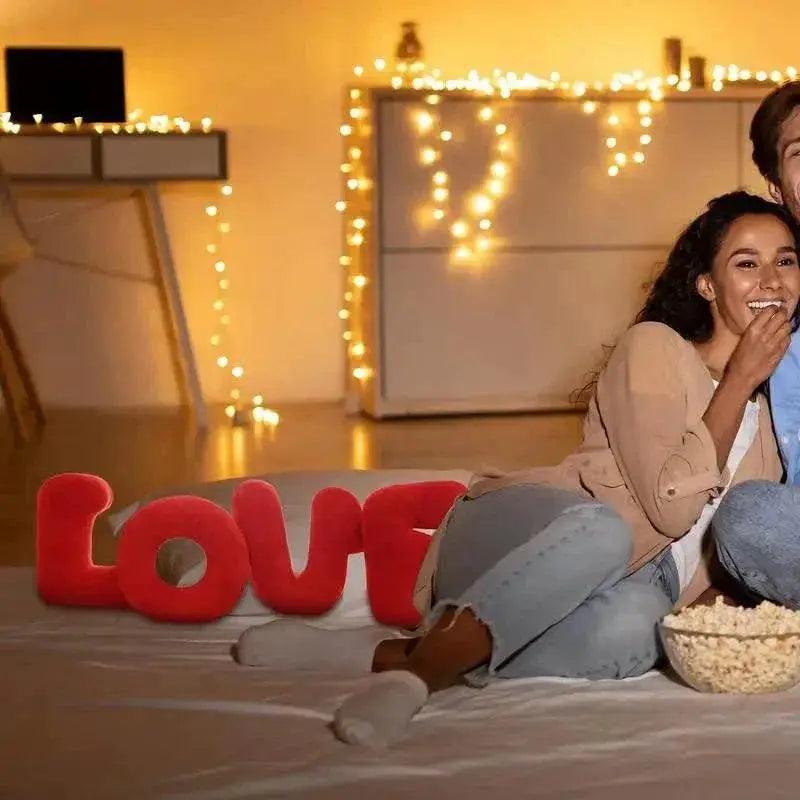  Valentine's Day Plush Decorative Throw Pillow - Huggable Cushion for Girlfriends and Wives -  ToylandEU™
