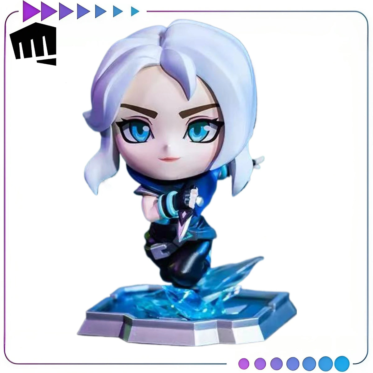 Valorant Jett Figure | 110mm PVC Q Version | Toylandeu™