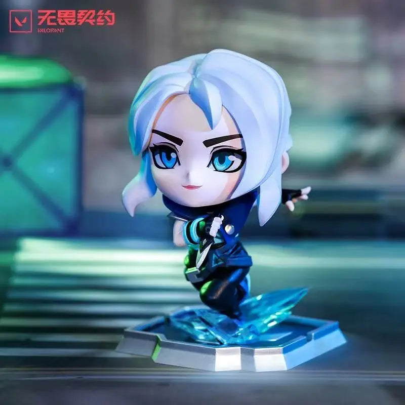 Valorant Jett Figure | 110mm PVC Q Version | Toylandeu™