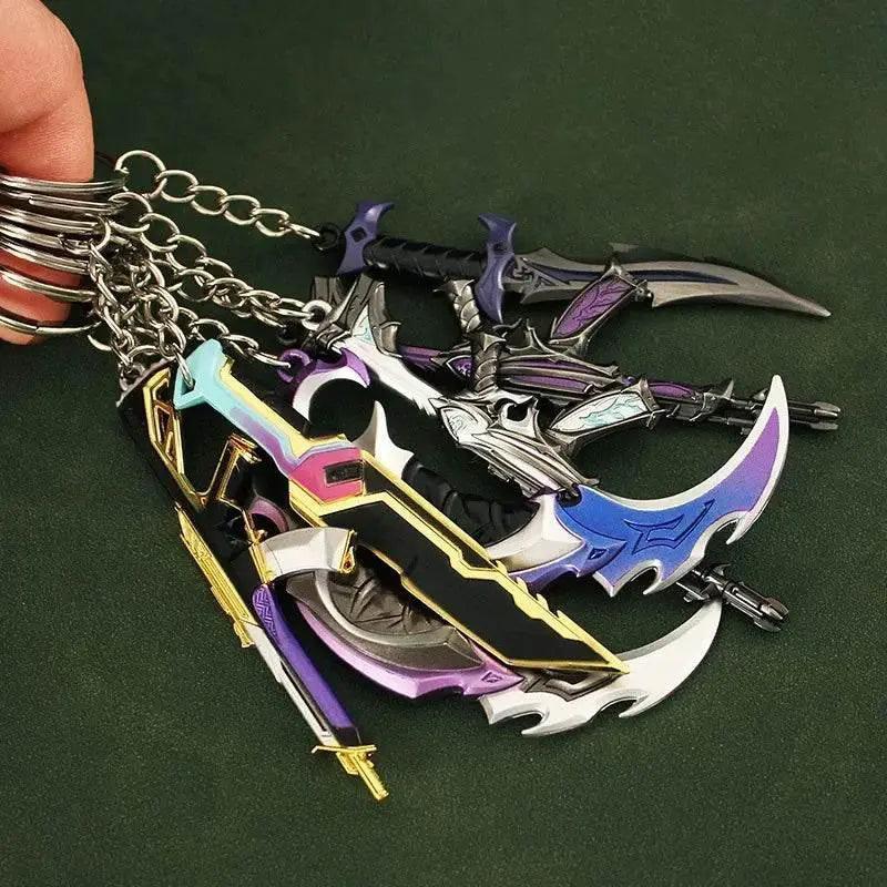  Valorant Weapon Melee Reaver 2.0 Karambit Knife Keychain -  ToylandEU™