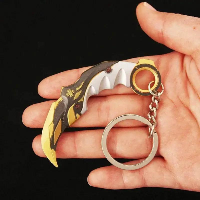  Valorant Weapon Melee Reaver 2.0 Karambit Knife Keychain -  ToylandEU™