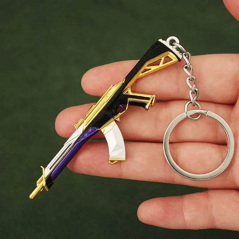 Valorant Weapon Melee Reaver 2.0 Karambit Knife Keychain - ToylandEU