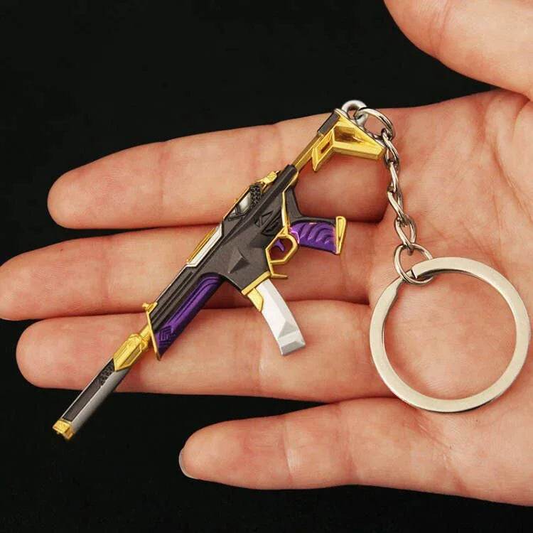 Valorant Weapon Melee Reaver 2.0 Karambit Knife Keychain - ToylandEU