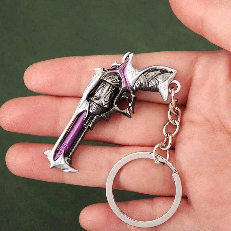 Valorant Weapon Melee Reaver 2.0 Karambit Knife Keychain - ToylandEU