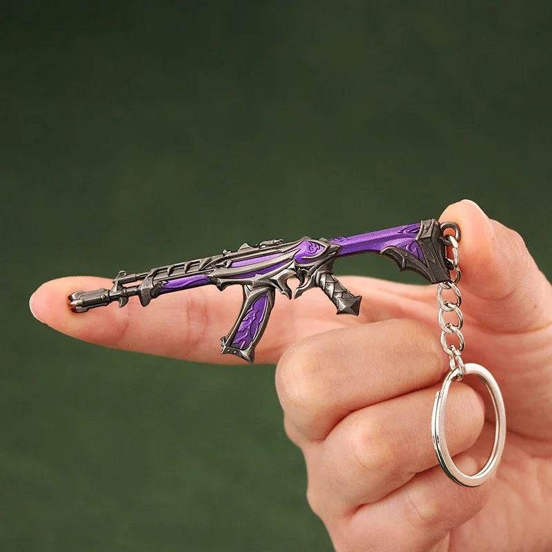 Valorant Weapon Melee Reaver 2.0 Karambit Knife Keychain - ToylandEU