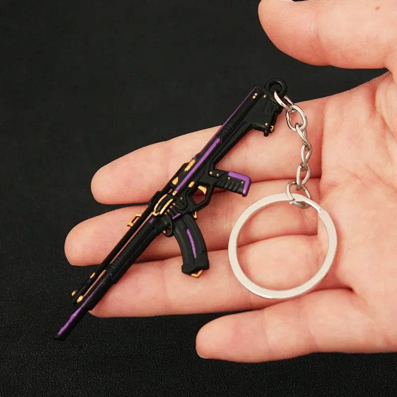 Valorant Weapon Melee Reaver 2.0 Karambit Knife Keychain - ToylandEU