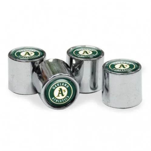  Oakland Athletics Valve Stem Caps Set Of 4 By Wincraft -  ToylandEU™